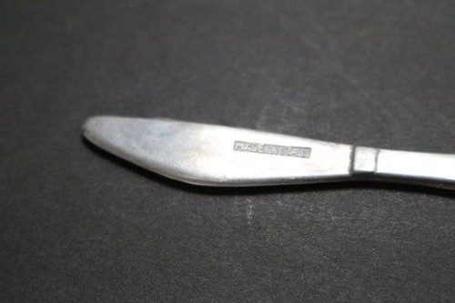 Metall Mini Messer 4,5" Italien Vintage Mid Century um 1950 Spiel Sammlerstück - Bild 5 von 6