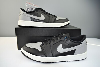 Nike Air Jordan 1 Low G Golf Shadow Black Grey DD9315 001 Men's