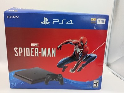 EMPTY BOX ONLY - From Playstation 4 - PS4 Slim 1TB Console Spider-Man Bundle Box