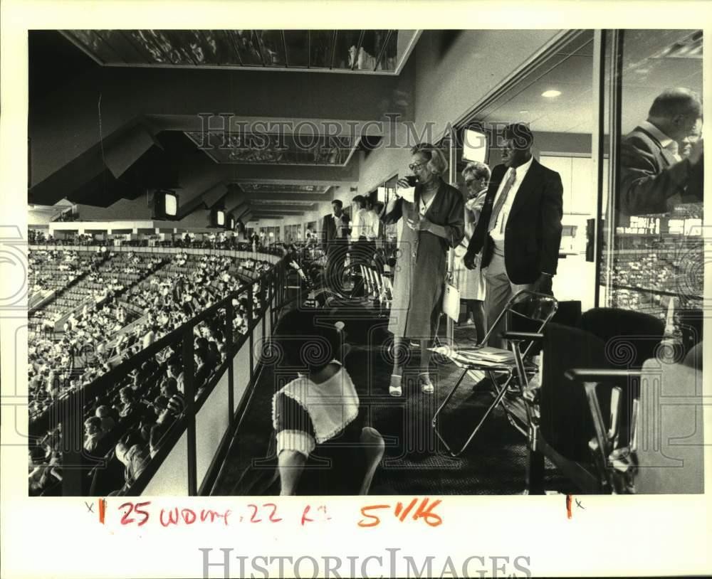 1987 Press Photo Louisiana Superdome box suites - nob81252