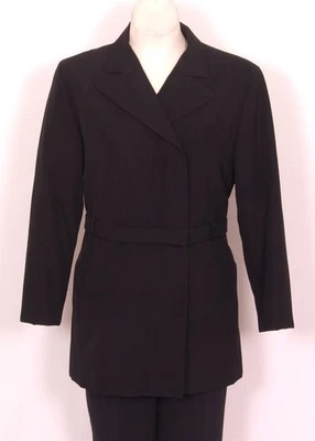 JIL SANDER BERGDORF GOODMAN Ladies Black Coat SZ 40 US SZ 6