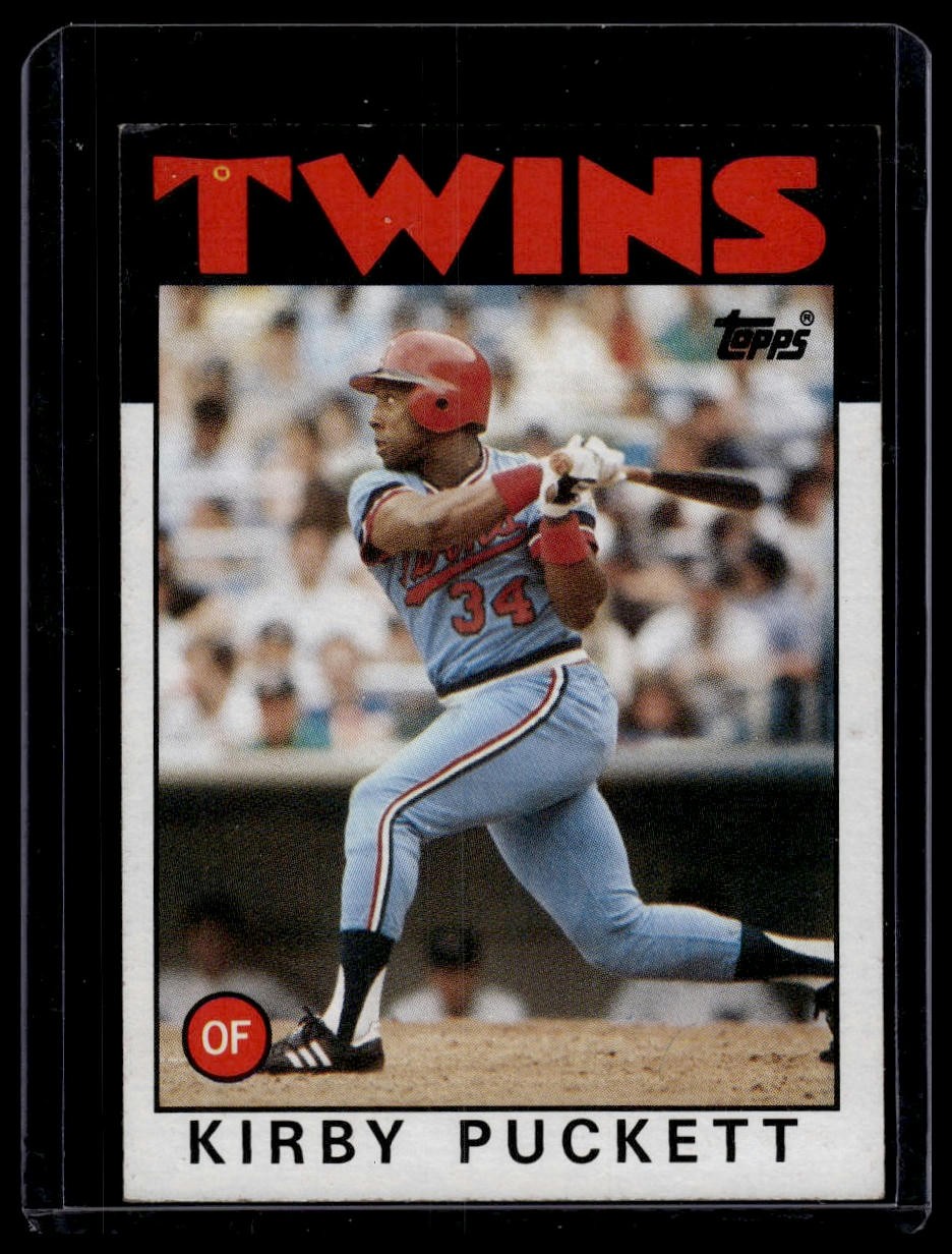 1986 Topps #329 Kirby Puckett