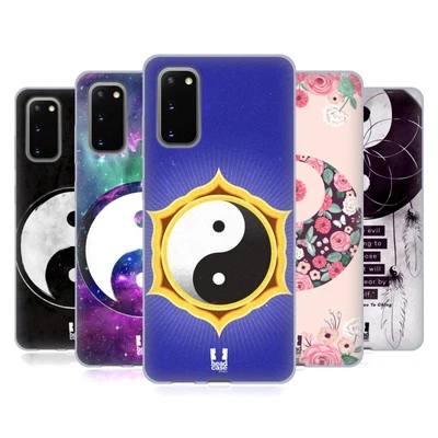 HEAD CASE DESIGNS YIN YANG SOFT GEL CASE & WALLPAPER FOR SAMSUNG PHONES 1 - Image 1 of 4