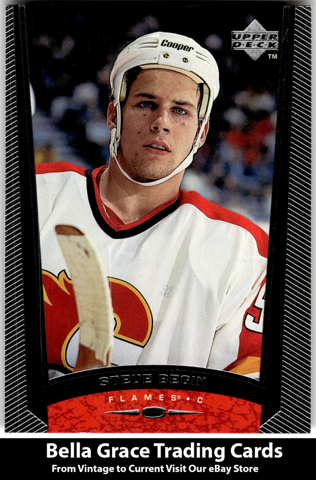 1998-99 Upper Deck Steve Begin #49 Calgary Flames NHL Hockey