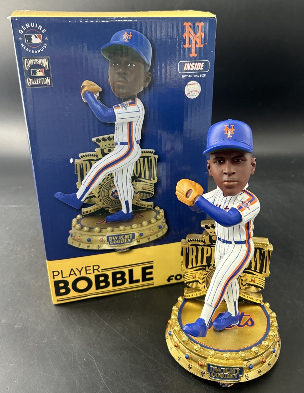 Dwight Gooden New York Mets 1985 Triple Crown Bobblehead FOCO /144PROBSTEIN is actively accepting consignments !!