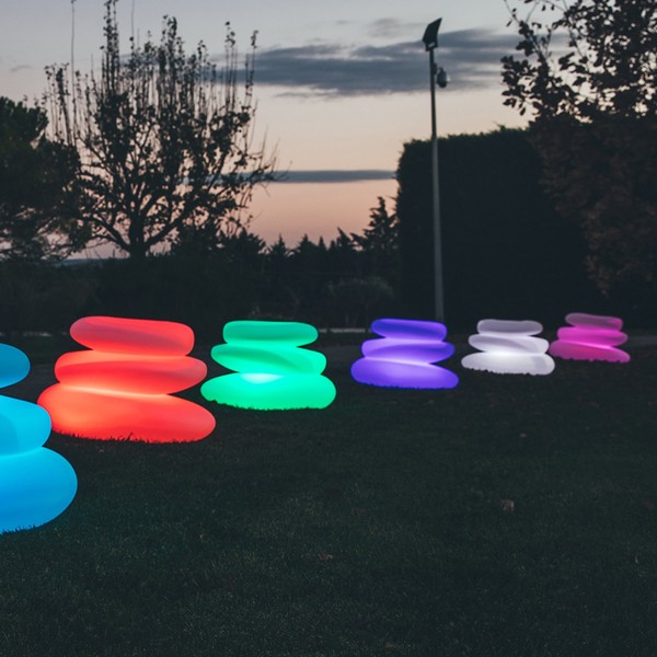 Deko Lampe Leuchte Eden Multicolor Led Mit Kabel Led Garten Viele Farben-image