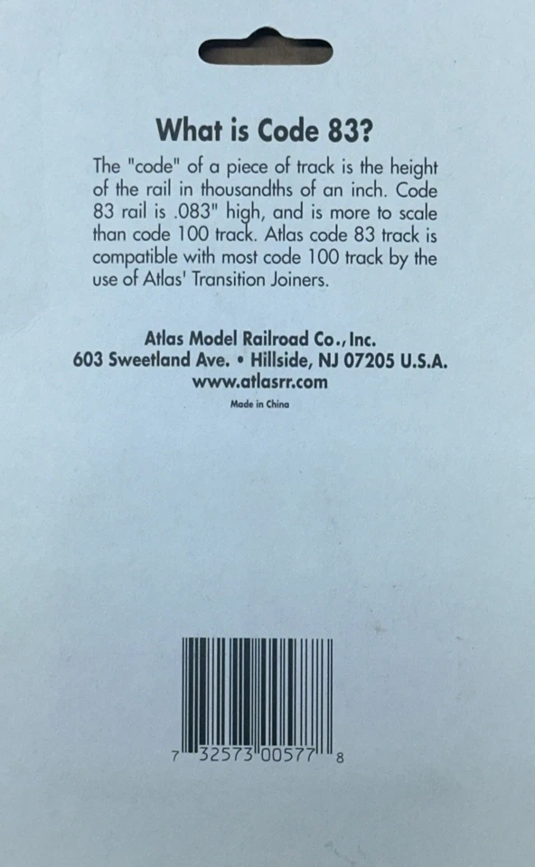 3 ATLAS 577 HO CODE 83 NICKEL SILVER 90 DEGREE CROSSING RAIL TRACK - FREE SHIP - Image 2 of 2