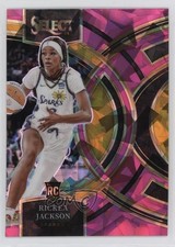 2024 Select WNBA Premier Level Pink Ice Prizm Rickea Jackson #127 Rookie RC 1as0
