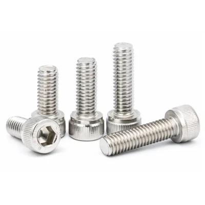 Vis à Tête Cylindrique Hexagonale M2 M3 M4 Creuse en Acier DIN912 Hex Allen CHC - Photo 1/4