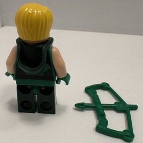 LEGO Green Arrow Minifigure DC Super Heroes 76028 Darkseid Invasion Minifig