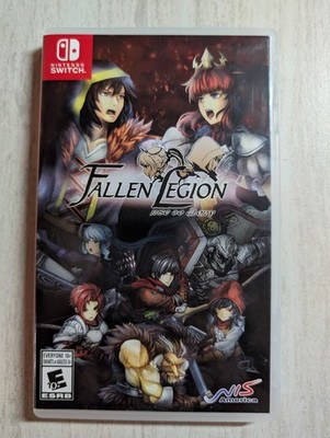 Fallen Legion Rise to Glory Original Case US vers Nintendo Switch FallenLegion