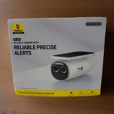 Baseus Security S2 Outdoor Camera 4K UHD Solar WiFi Radar PIR Alexa Google