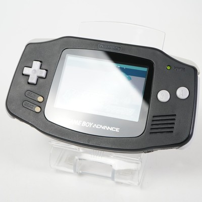 Nintendo GameBoy Advance Black Console AGB-001 GBA w/ Sound AMP