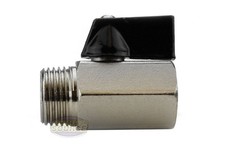 Mini 12 Male 12 Inch Female Npt Brass Ball Shut Off Valve Water Air Fluid Wog