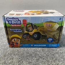 Educational Insights Design & Drill Bolt Buddies Bulldozer Kids STEM Toy Ages 3+