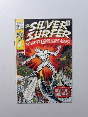 Silver Surfer 18 Marvel Comics 1970