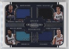 2017 Dominion Quad Rookies /99 Dennis Smith Jr Luke Kennard Malik Monk #3 0mr3