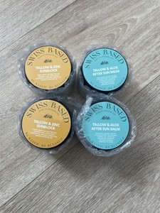 Beef Tallow Swiss Based Sun und After Sun ungeöffnet neu im Doppel-Bundle