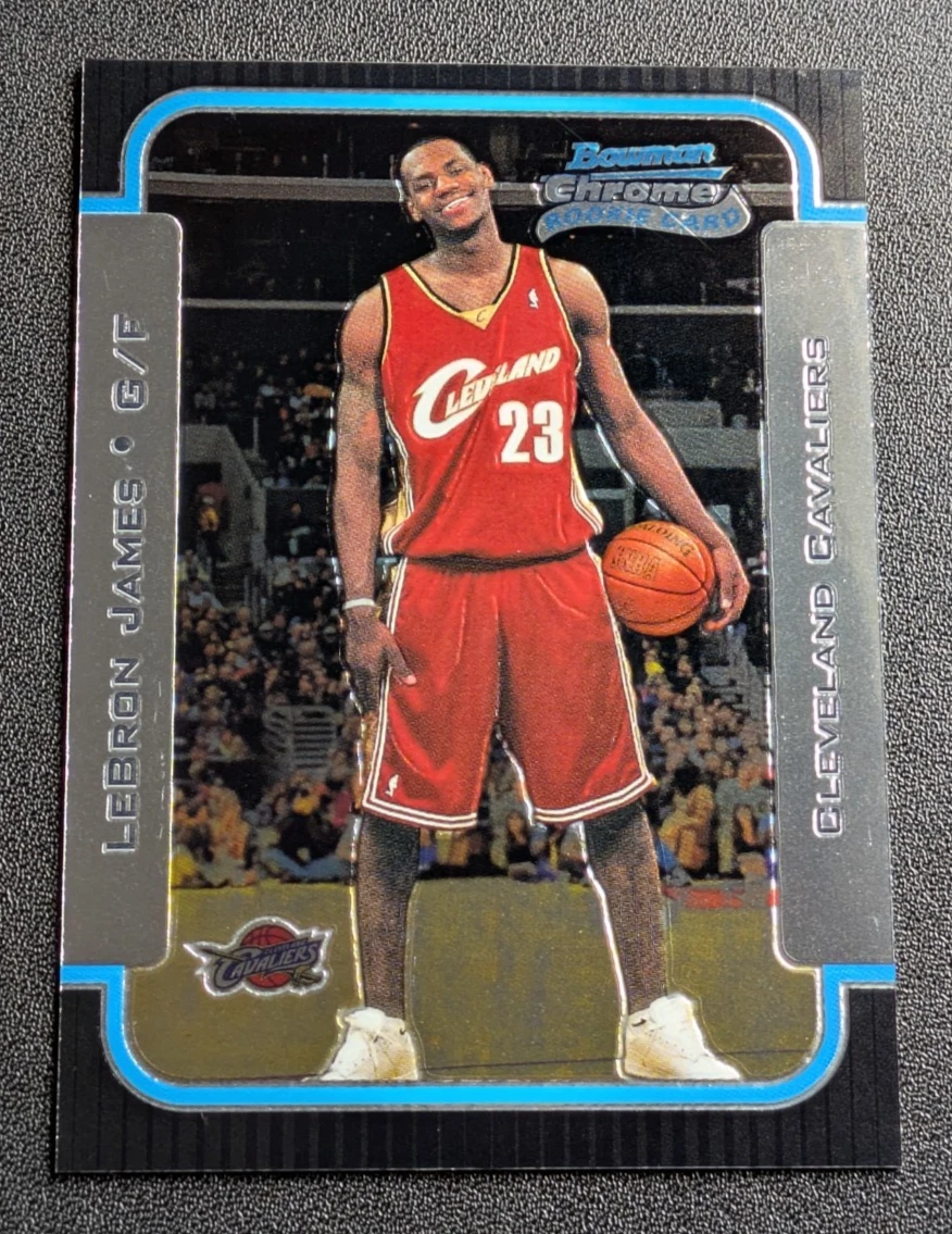 Topps LeBron James Basketball Rookie Sports Trading Cards for sale