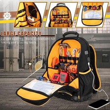Tool Backpack Carrier Multiple Pockets for Industrial Technician Maintenance