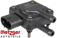 Metzger 0906407 Sensor FüR Abgasdruck Sensor Abgasdruck Abgasdrucksensor