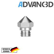 Advanc3D MK10 Nozzle aus Edelstahl X 8 CrNiS 18 9 in 0.4mm für 1.75mm Filament