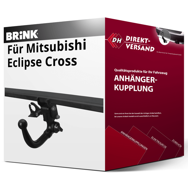 für Mitsubishi Eclipse Cross Typ GK (Brink) AnhäNgerkupplung Abnehmbar Neu-image