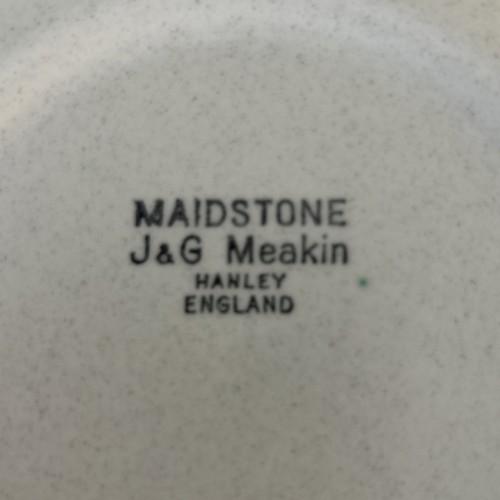 Vintage 1960s, J & G Meakin Maidstone ‘Whispering’ Cereal Or Dessert Bowl, 19cm - Picture 7 of 7