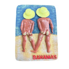 BAHAMAS BOYS 3D Resin Fridge Magnet Refrigerator Craft Tourist Souvenir