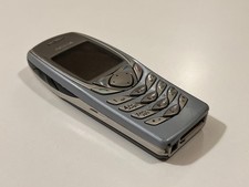 Nokia 6100 Silver Gsm Vintage Mobile Phone No battery