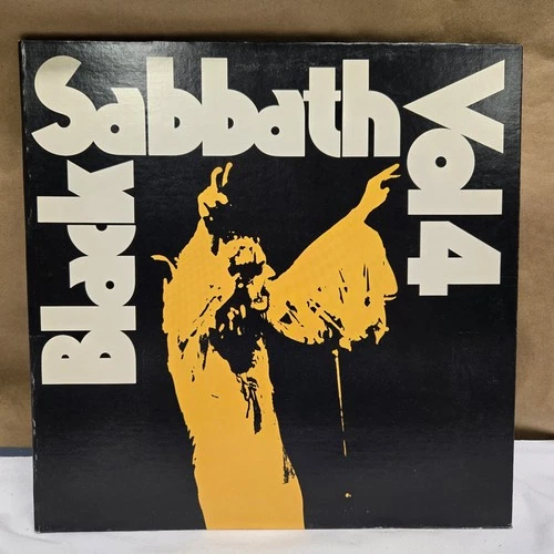 Vintage 1978 reissue: Black Sabbath Vol. 4" LP - Warner Bros. (BS-2602) EX