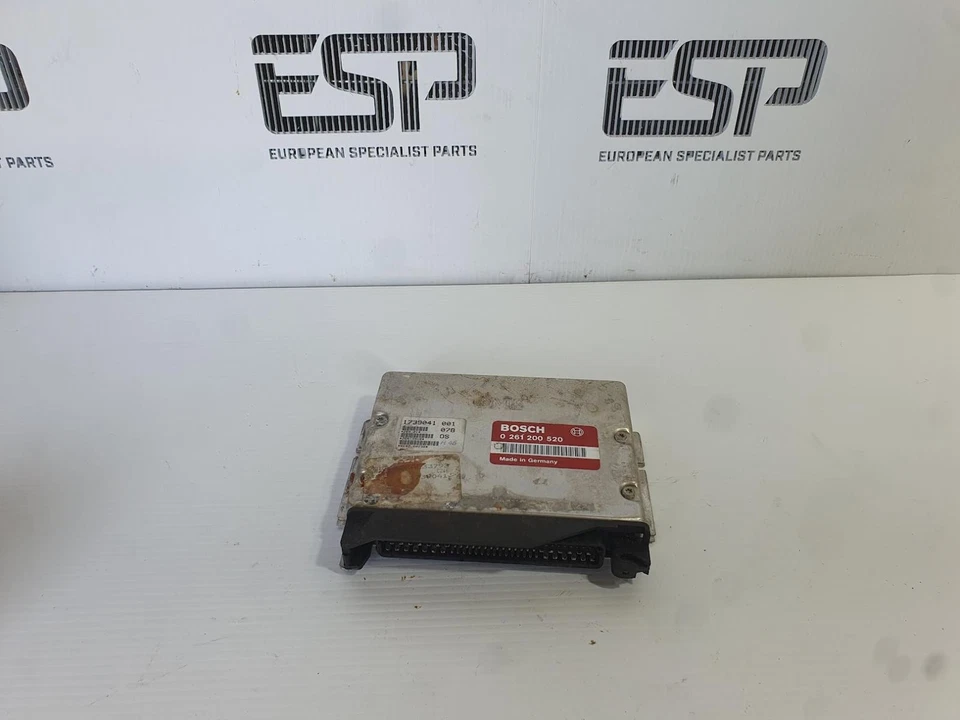 BMW 3 SERIES ENGINE ECU 1739041 BOSCH, 4CYL, P/N 0261200520,  E36, 05/91-09/00  - Image 2 of 4