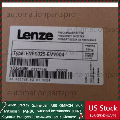 US Free TAX LENZE INVERTER EVF9325-EVV004 EVF9325EVV004 New