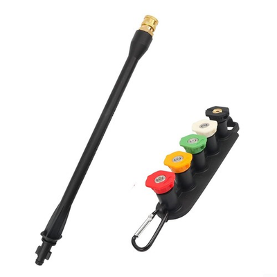 #ad Pressure Washer Spray Wand Kit with 5 Nozzles Long Reach Extension Wand 1 4... $30.37