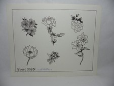 Vintage 1981 Don Nolan 308 "Flowers, roses". Great condition.