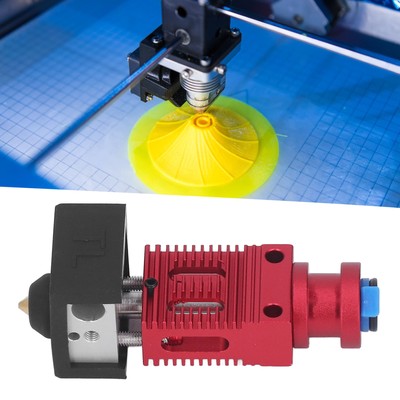 Extruder Hotend Kit Brass Extruder Hotend For Ender 3 S PRO 3D Printer Red