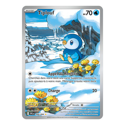 Tiplouf 098/094   Pokemon Karte ME02 Geisterflammen ME2 NM TCG Card