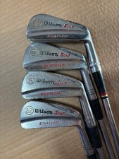 1962-63 Wilson Staff Turfrider sole Dynapower irons, 2-W