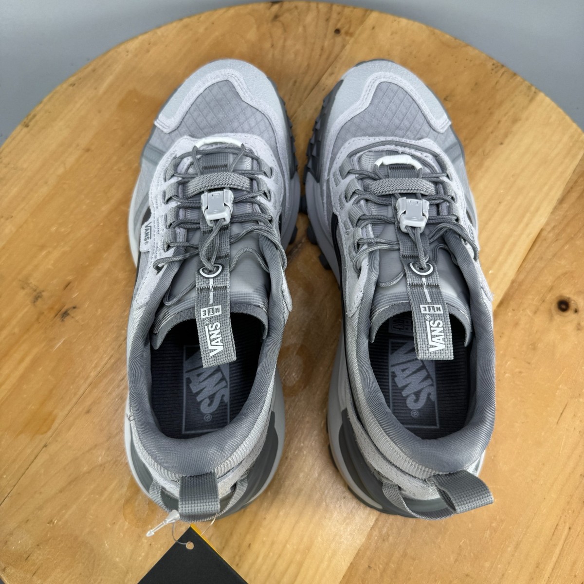 Vans MTE Crosspath XC Womens 8.5 Mens 7 Light Grey Hiking Shoes Vibram NEW Amazon.com | Vans Unisex U MTE Crosspath Mid Drizzle 6-7.5  main image 4