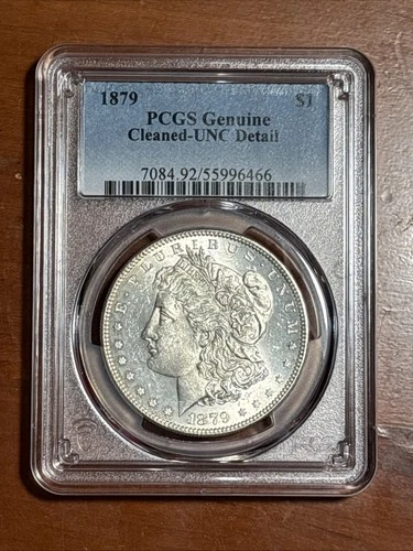 1879 Morgan Silver Dollar - PCGS UNC DETAILS
