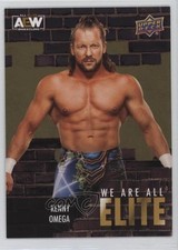 2023 Upper Deck AEW All Elite Wrestling We Are Gold Kenny Omega #AE-16 02l5