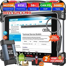 2025 Autel MaxiSys Elite II PRO As MS909 Diagnostic Scan Programming Key Coding