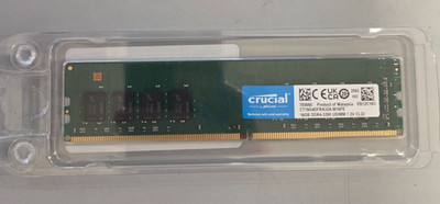 Crucial 16GB DDR4-3200MHz UDIMM Desktop Memory RAM - NEW