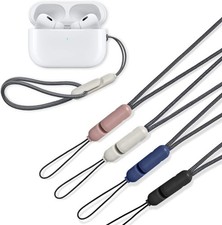 Luxury 4-Pack Anti-Slip Lanyard for AirPods Pro 2  3 - Woven Protective Case