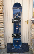 Vintage 2005 Burton Bullet Snowboard 162cm — Complete Setup with Bindings & Bag