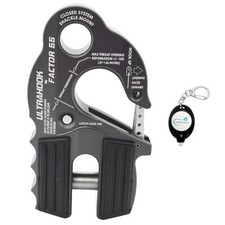UltraHook Winch Hook, Heavy Duty, w/Integrated Shackle Pin Mount Recovery