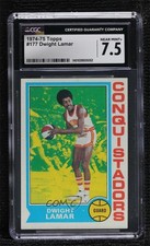 1974-75 Topps Bo Lamar (Dwight on Card) #177 Rookie RC x0o. rookie card picture