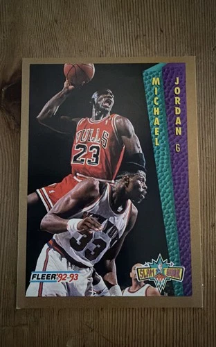 1992-93 Fleer - Slam Dunk Michael Jordan #273