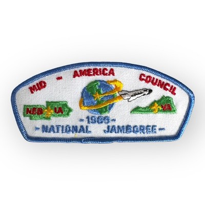 Mid-America Council NE IA 1989 National Jamboree Patch BSA