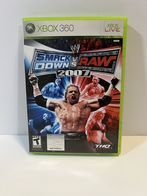 Wwe Smackdown Vs Raw 2007 - Xbox 360 CIB Tested